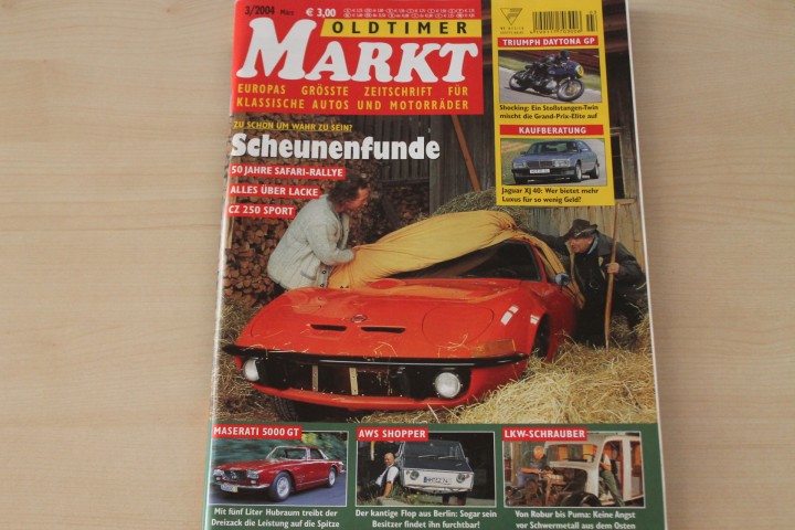 Deckblatt Oldtimer Markt (03/2004)